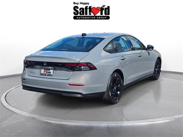 new 2025 Honda Accord car, priced at $33,460