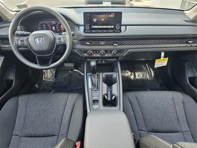 new 2025 Honda Accord car, priced at $33,460