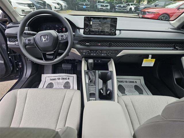 new 2025 Honda Accord car, priced at $33,005