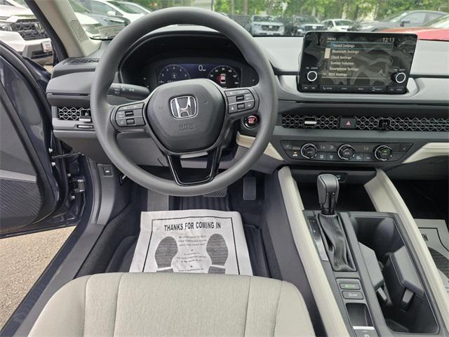 new 2025 Honda Accord car, priced at $31,710