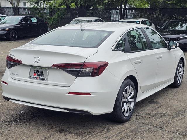 new 2025 Honda Civic car, priced at $25,855