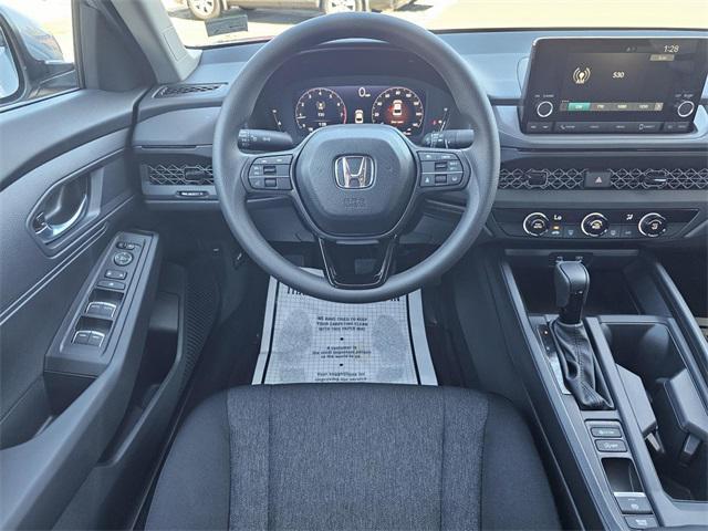 new 2025 Honda Accord car, priced at $30,740