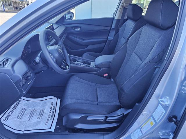 new 2025 Honda Accord car, priced at $30,740