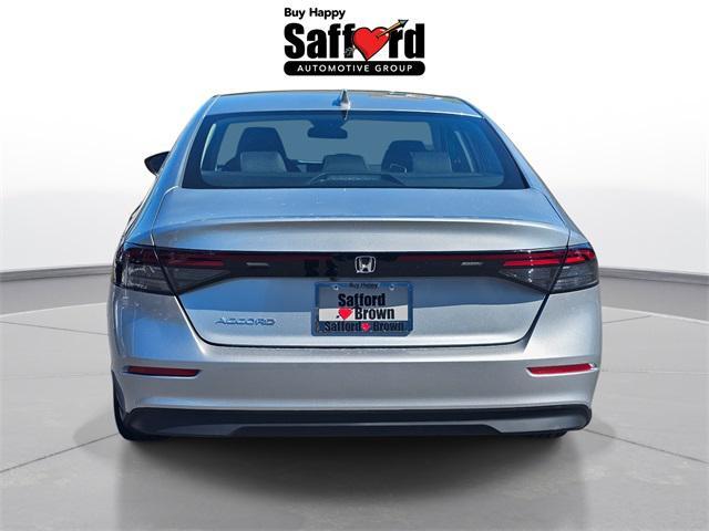 new 2025 Honda Accord car, priced at $30,740