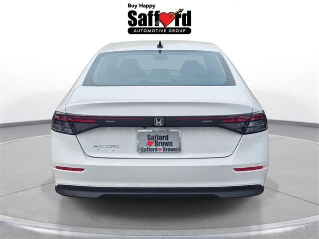 new 2025 Honda Accord car, priced at $31,431
