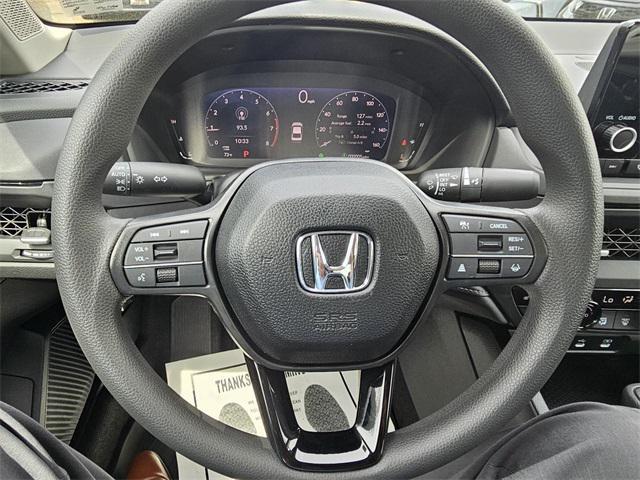 new 2025 Honda Accord car, priced at $33,005