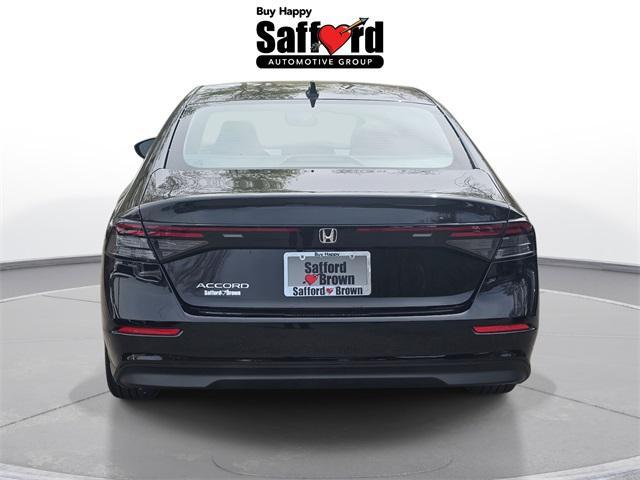 new 2025 Honda Accord car, priced at $33,005