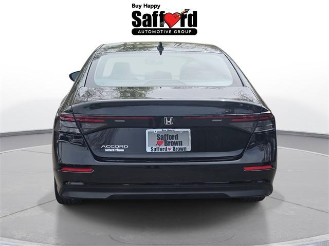 new 2025 Honda Accord car, priced at $31,710