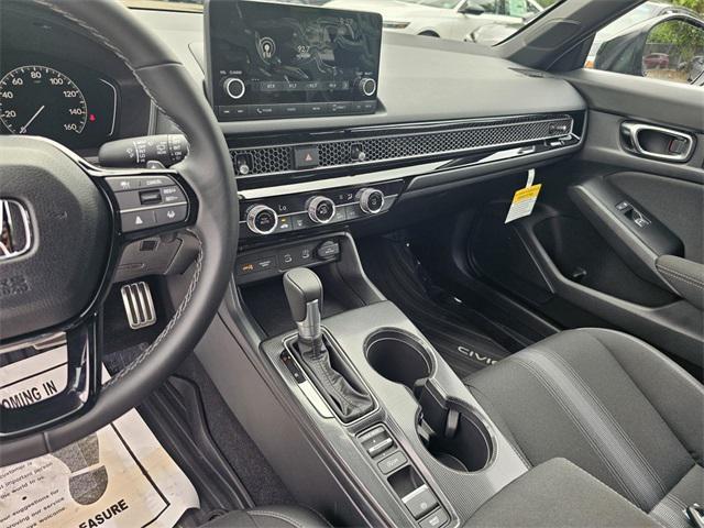 new 2025 Honda Civic car, priced at $29,055