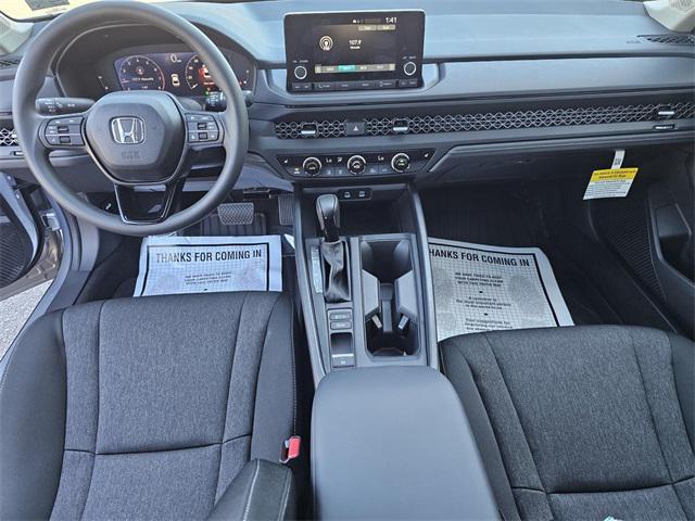 new 2025 Honda Accord car, priced at $31,000