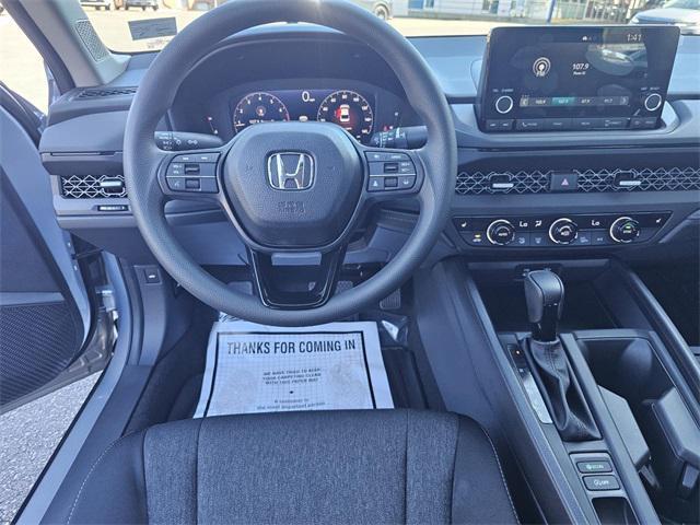 new 2025 Honda Accord car, priced at $31,000