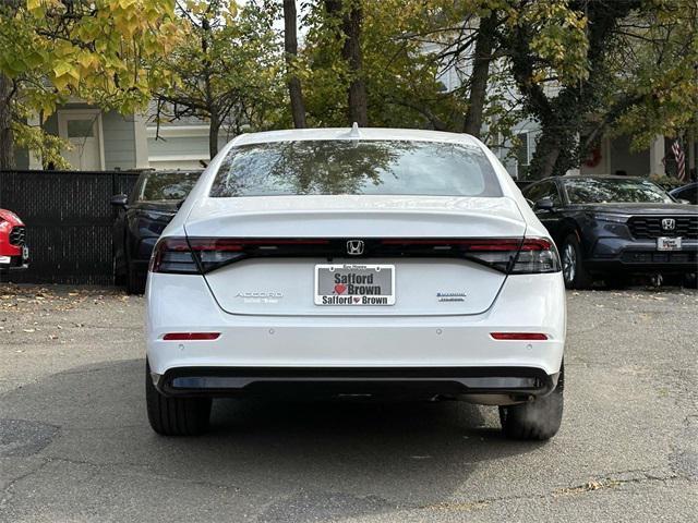 new 2025 Honda Accord Hybrid car, priced at $40,850