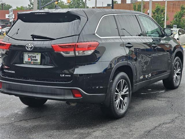 used 2019 Toyota Highlander car, priced at $20,150