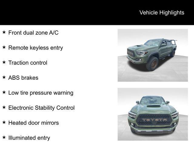 used 2021 Toyota Tacoma car, priced at $38,370