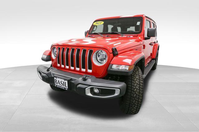 used 2021 Jeep Wrangler Unlimited car, priced at $29,487
