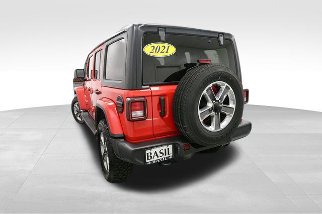 used 2021 Jeep Wrangler Unlimited car, priced at $29,487
