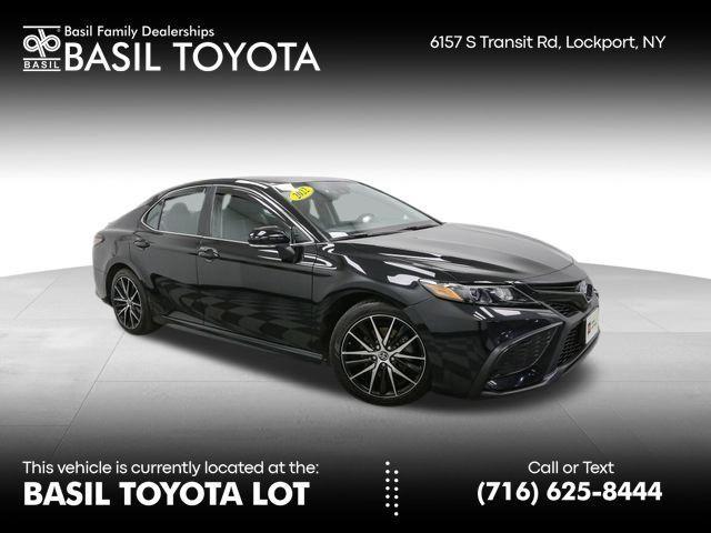 used 2022 Toyota Camry Hybrid car, priced at $26,436