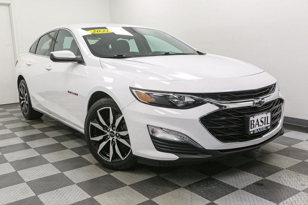 used 2021 Chevrolet Malibu car, priced at $16,999