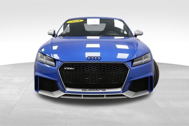 used 2018 Audi TT RS car, priced at $47,298