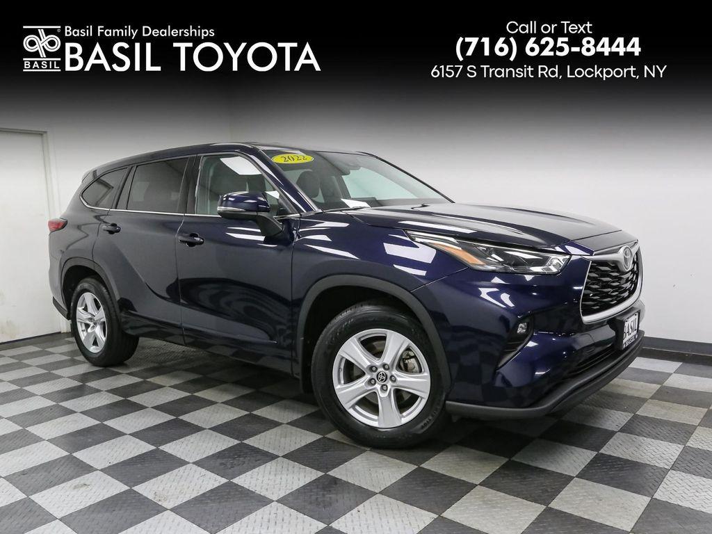 used 2022 Toyota Highlander car