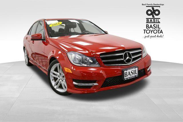 used 2012 Mercedes-Benz C-Class car, priced at $12,500