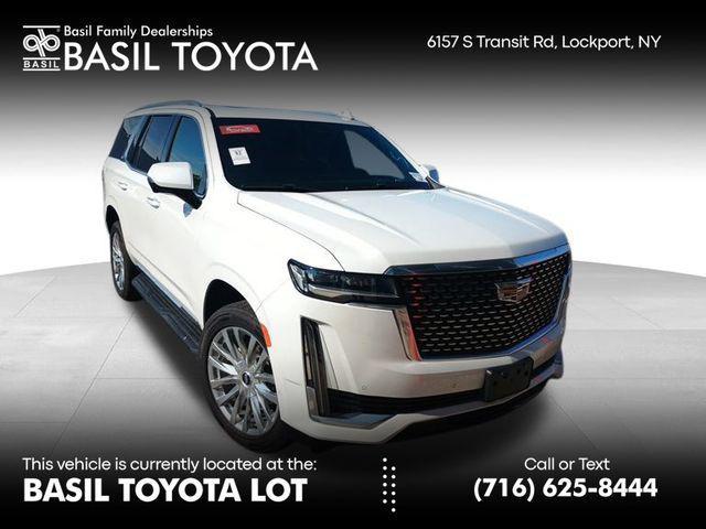 used 2021 Cadillac Escalade car, priced at $60,501