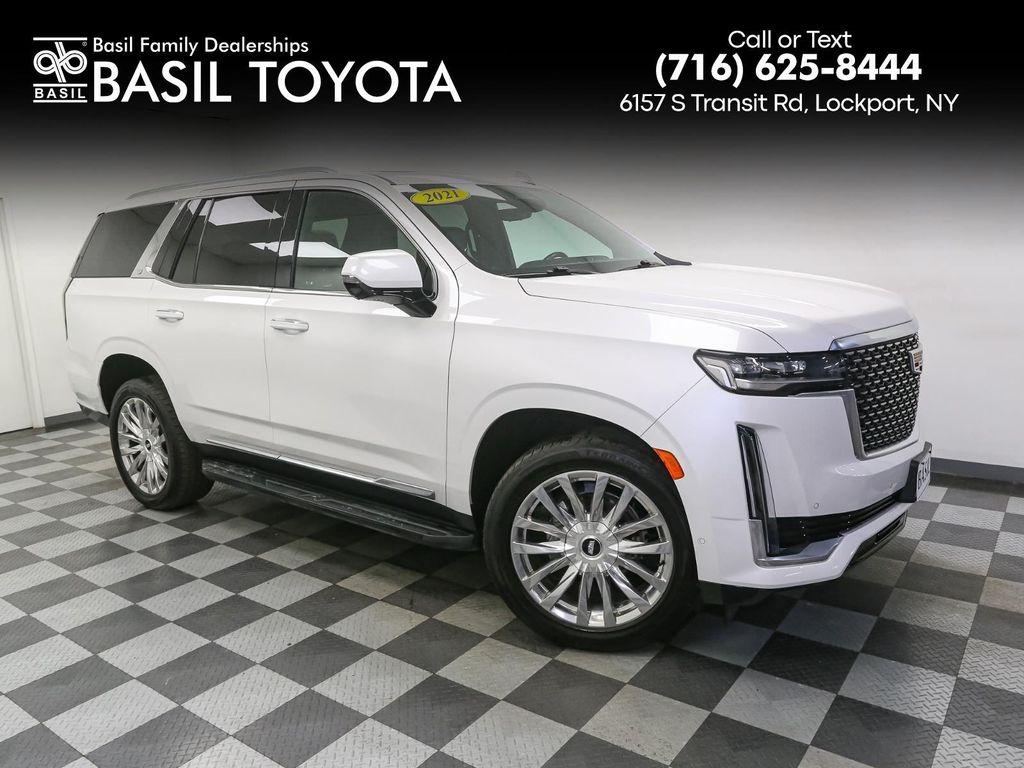 used 2021 Cadillac Escalade car, priced at $57,999
