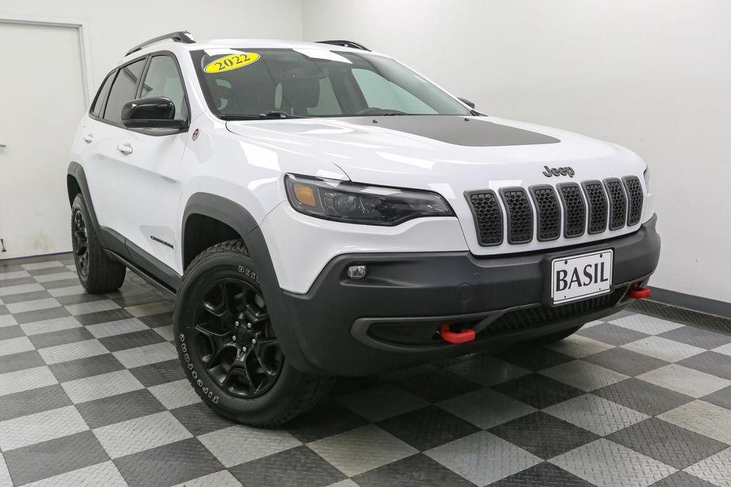 used 2022 Jeep Cherokee car, priced at $22,999