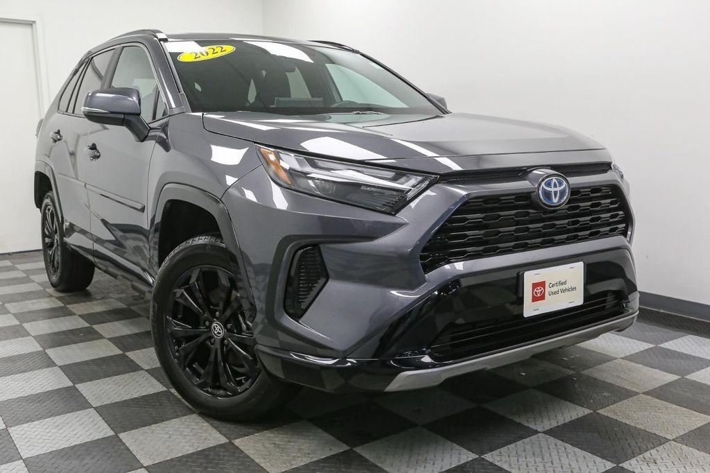 used 2022 Toyota RAV4 Hybrid car, priced at $34,179