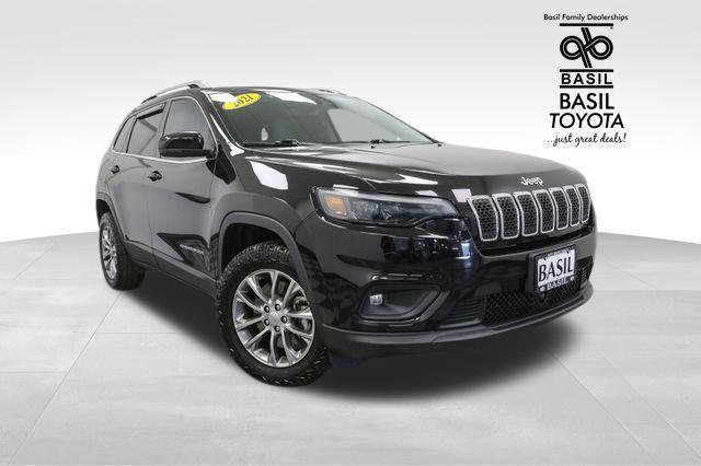 used 2021 Jeep Cherokee car, priced at $20,769