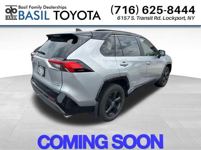 used 2020 Toyota RAV4 Hybrid car, priced at $27,517