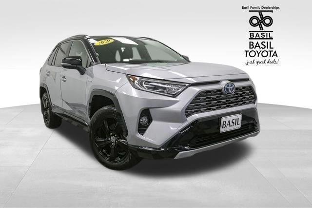 used 2020 Toyota RAV4 Hybrid car, priced at $27,517