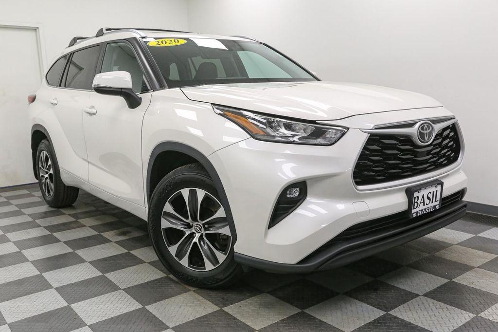 used 2020 Toyota Highlander car, priced at $33,999