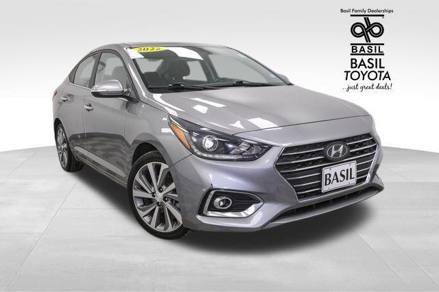 used 2022 Hyundai Accent car, priced at $15,498