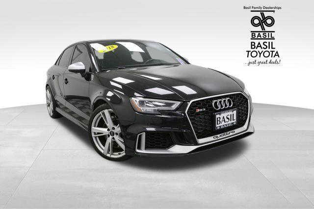 used 2018 Audi RS 3 car, priced at $40,899