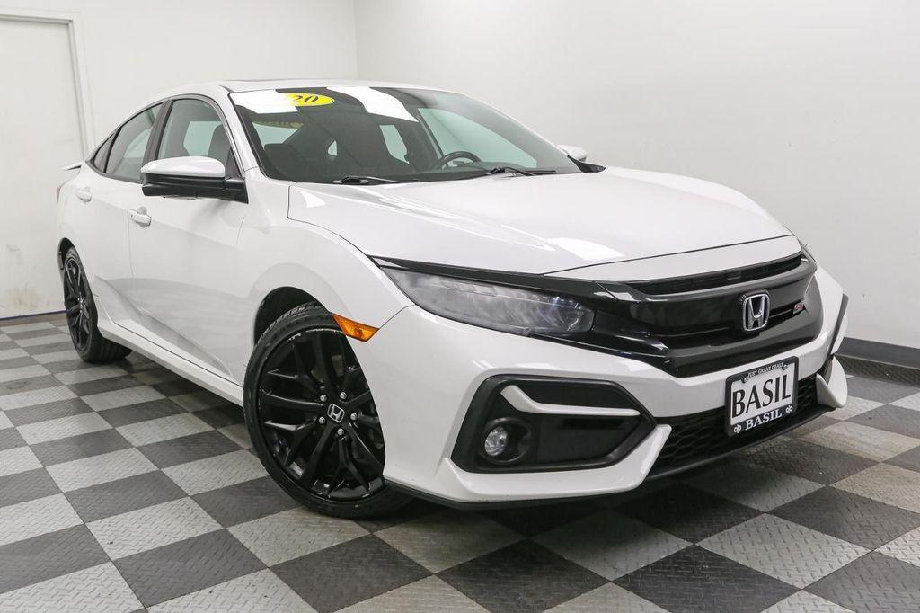 used 2020 Honda Civic Si car, priced at $18,499