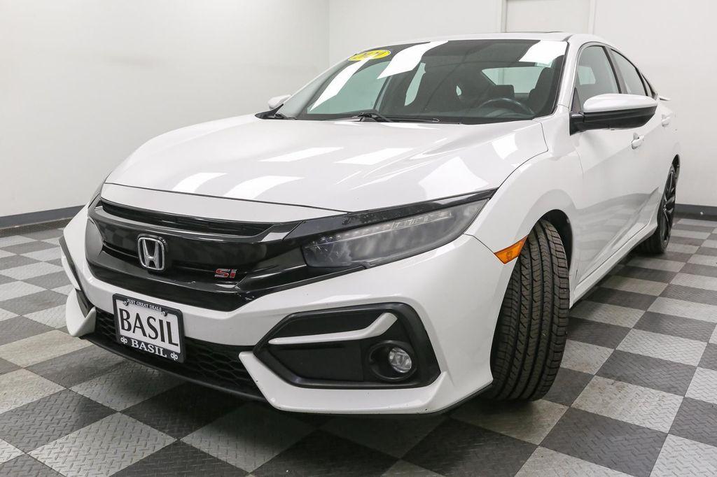 used 2020 Honda Civic Si car, priced at $18,499