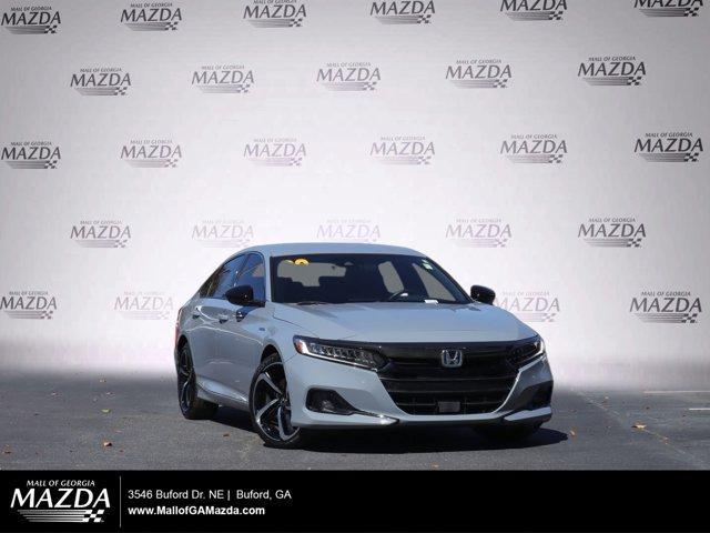 used 2022 Honda Accord Hybrid car, priced at $27,988