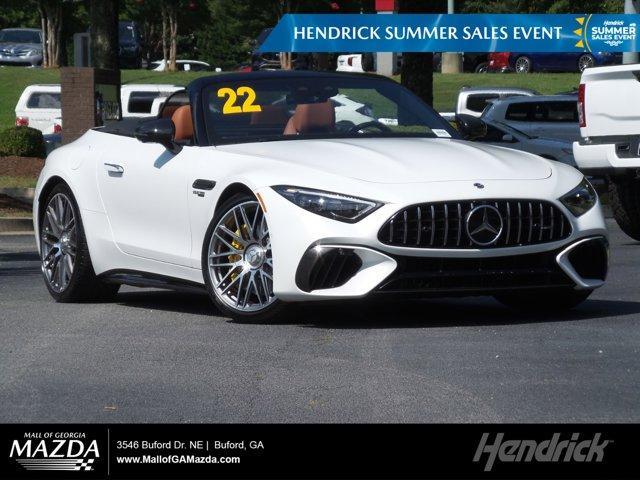 used 2022 Mercedes-Benz AMG SL 63 car, priced at $139,988