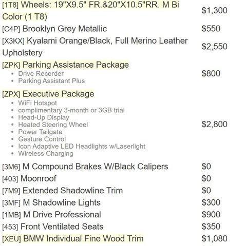 used 2021 BMW M3 car, priced at $72,710