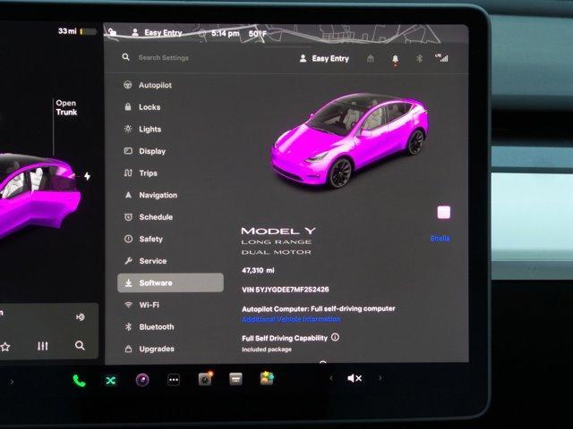 used 2021 Tesla Model Y car, priced at $34,515