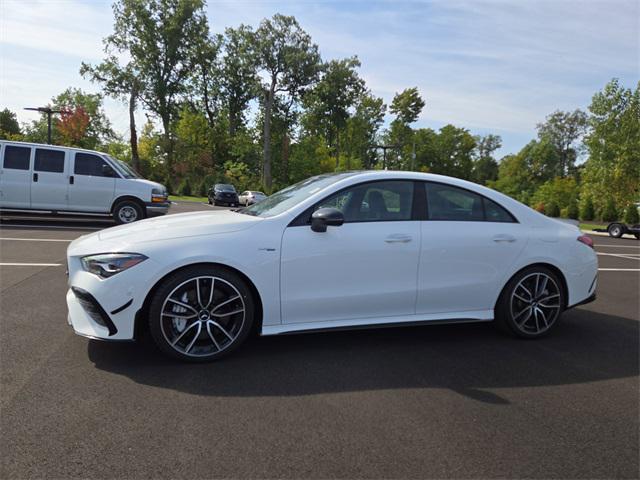 new 2025 Mercedes-Benz AMG CLA 35 car, priced at $60,800
