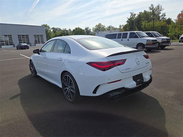 new 2025 Mercedes-Benz AMG CLA 35 car, priced at $60,800