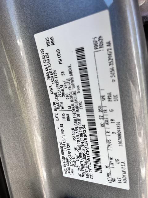 used 2020 Ford F-150 car, priced at $29,237