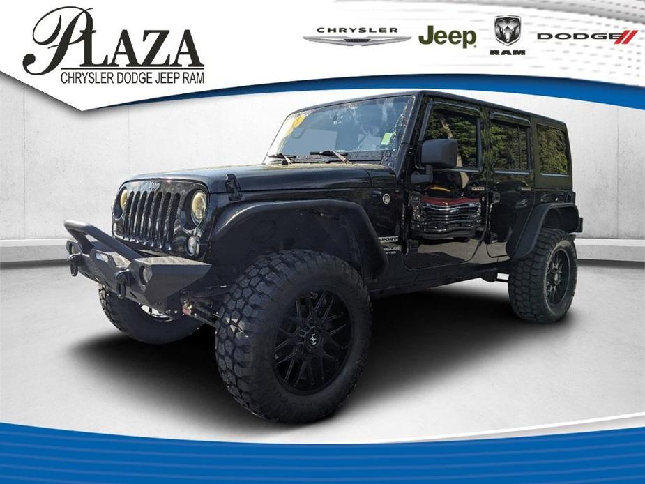 used 2017 Jeep Wrangler Unlimited car, priced at $26,991