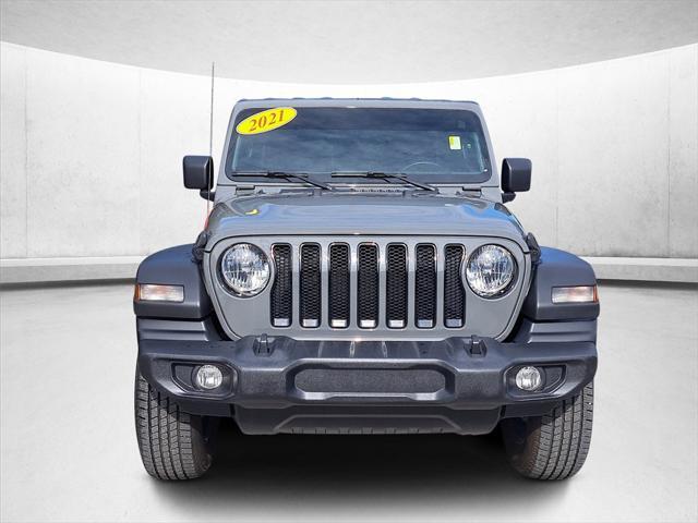 used 2021 Jeep Wrangler Unlimited car, priced at $29,991