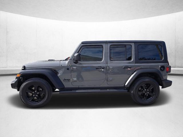 used 2021 Jeep Wrangler Unlimited car, priced at $29,991