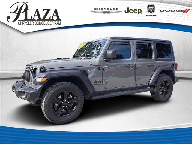 used 2021 Jeep Wrangler Unlimited car, priced at $29,991