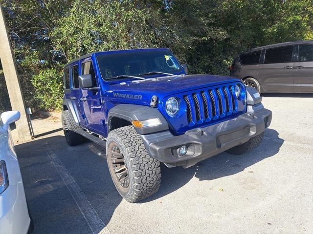 used 2020 Jeep Wrangler Unlimited car, priced at $23,991