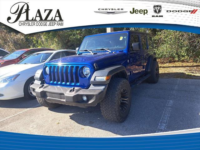 used 2020 Jeep Wrangler Unlimited car, priced at $23,991